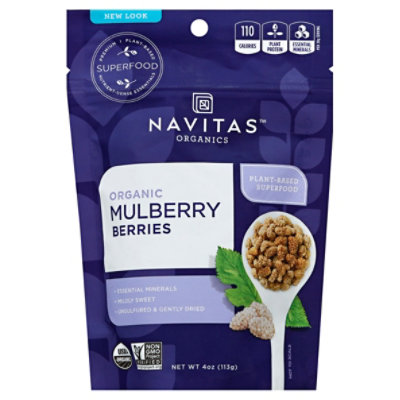 Navitas Naturals Mulberries - 4 Oz