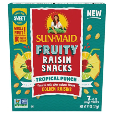 Sun-Maid Sour Raisins Tropical Punch - 7 -0.07 Oz - Image 2