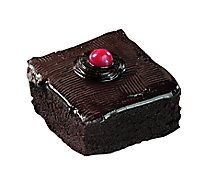 Bakery Cake Square Chocolate Holiday - Each