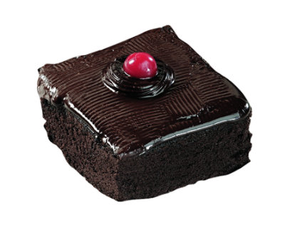 Bakery Cake Square Chocolate Holiday - Each