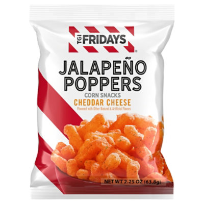 TGI Fridays Snack Sticks Jalapeno Poppers Cheddar Cheese - 2.225 Oz - Image 2