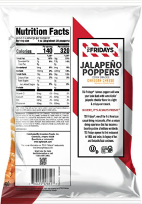 TGI Fridays Snack Sticks Jalapeno Poppers Cheddar Cheese - 2.225 Oz - Image 5