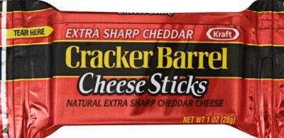 Cracker Barrel Cheese Sticks Extra Sharp Individual - 1 Oz - Image 2