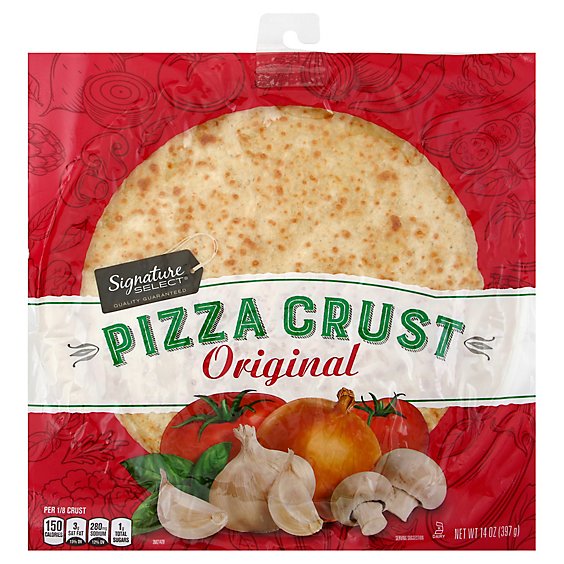 Signature SELECT Pizza Crust Original Bag - 14 Oz