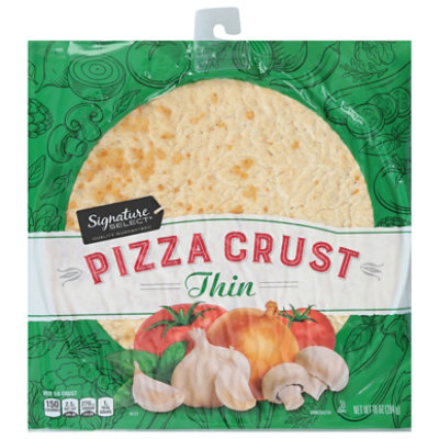 Signature SELECT Pizza Crust Thin Bag - 10 Oz - Image 1