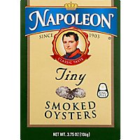 Napoleon Oysters Smoked Tiny - 3.66 Oz - Image 2
