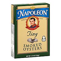 Napoleon Oysters Smoked Tiny - 3.66 Oz - Image 1