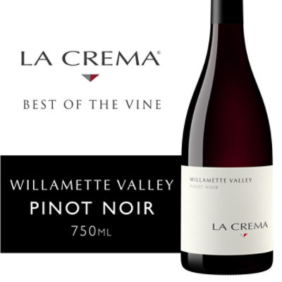 La Crema Wine Red Pinot Noir Willamette Valley - 750 Ml