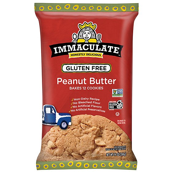 Immaculate Baking Cookie Dough Peanut Butter - 14 Oz