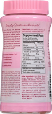 Natures Bounty Optimal Solutions Dietary Supplement Gummies Hair Skin & Nails - 80 Count - Image 4