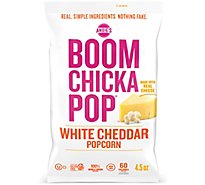 Angies BOOMCHICKAPOP Popcorn White Cheddar - 4.5 Oz