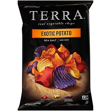 TERRA Vegetable Chips Exotic Potato Sea Salt - 5.5 Oz - Image 2
