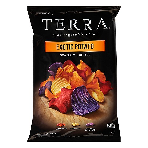 TERRA Vegetable Chips Exotic Potato Sea Salt - 5.5 Oz