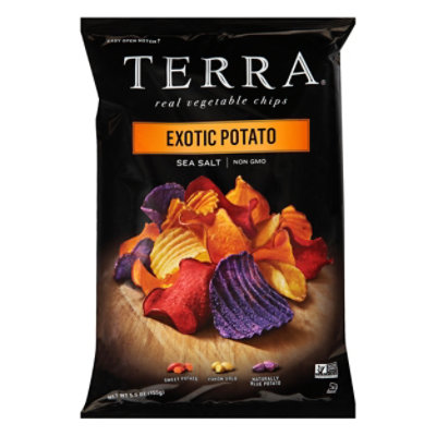 TERRA Vegetable Chips Exotic Potato Sea Salt - 5.5 Oz