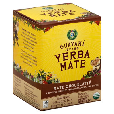 Guayaki Yerba Mate Tea Organic Loose Traditional - 16 Oz - Jewel-Osco