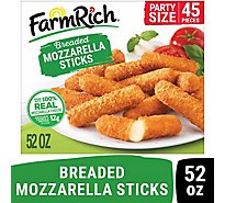 Farm Rich Snacks Breaded Mozzarella Sticks - 52 Oz