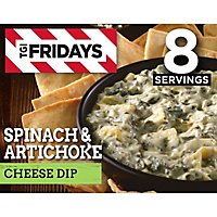TGI Fridays Spinach & Artichoke Cheese Dip Frozen Snack Box - 8 Oz - Image 1