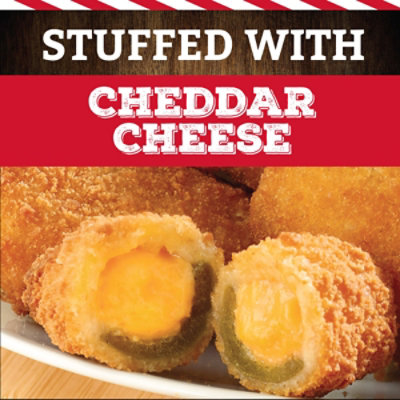 TGI Fridays Cheddar Cheese Stuffed Jalapeno Poppers - 8 Oz - Image 2