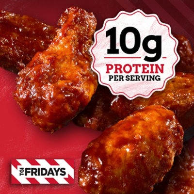 TGI Fridays Frozen Appetizers Honey BBQ Chicken Wings - 9 Oz - Image 5