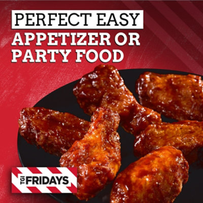 TGI Fridays Frozen Appetizers Honey BBQ Chicken Wings - 9 Oz - Image 4