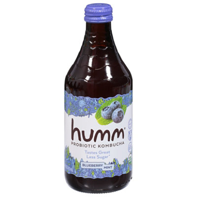 Humm Kombucha Organic Blueberry Mint - 14 Fl. Oz. - Image 2