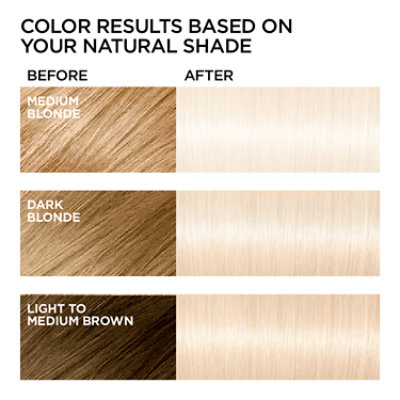 LOreal Paris Feria Multi Faceted Shimmering Permanent Extreme Platinum Hair Color - Each - Image 3