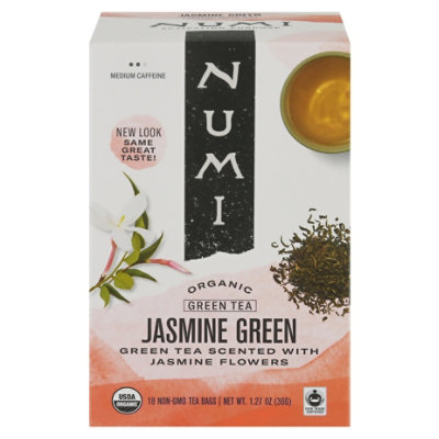 Numi Organic Green Tea Jasmine Green 18 Count - 1.27 Oz - Image 3