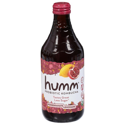 Humm Kombucha Organic Pomegranate Lemonade - 14 Fl. Oz. - Image 3