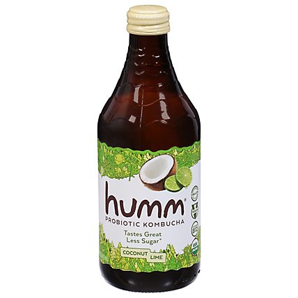 Humm Kombucha Organic Coconut Lime - 14 Fl. Oz. - Image 3