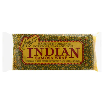 Amy's Indian Samosa Wrap - 5 Oz - Image 1