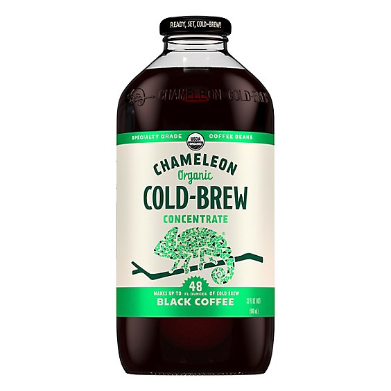 Chameleon Coffee Concentrate Cold-Brew Black - 32 Oz