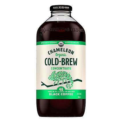 Chameleon Coffee Concentrate Cold-Brew Black - 32 Oz - Image 1