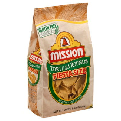 Mission Tortilla Chips Round - 18 Oz.