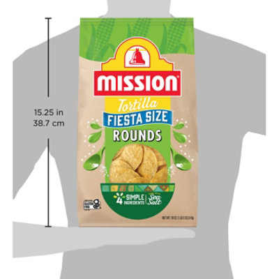 Mission Tortilla Chips Round - 18 Oz.  - Image 5