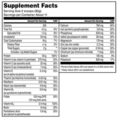 Muscle Milk Pro Series 50g Intense Vanilla Protein Powder - 2 Lb - Image 3