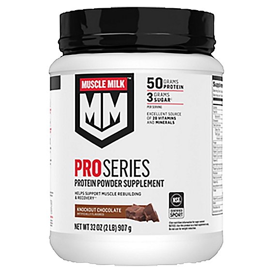 Muscle Milk Pro Series Chocolate Powder - 2 Lb