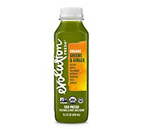 Evolution Fresh Organic Cold Pressed Greens & Ginger Vegetable & Fruit Juice Blend - 15.2 Fl. Oz.