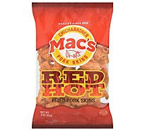 Macs Pork Skins Red Hot - 2.5 Oz