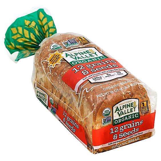 Alpine Valley Bread 12 Grain Reduced Calorie - 18 Oz