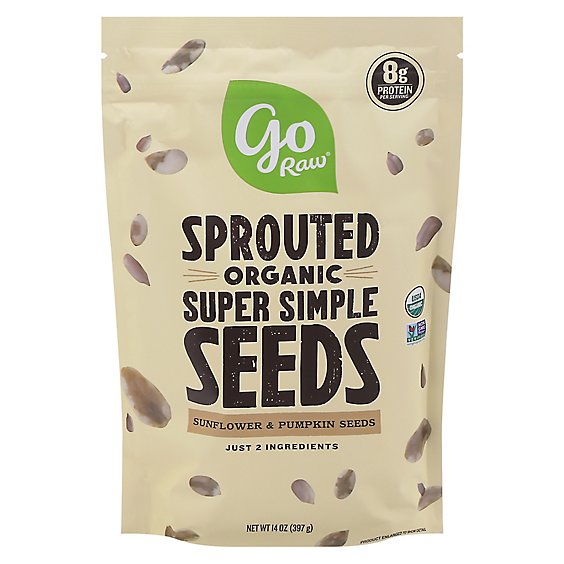 Go Raw Simple Seed Mix 100% Organic - 1 Lb