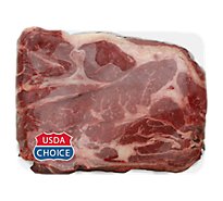 Meat Counter Beef USDA Choice Chuck 7 Bone Roast - 4 Lb