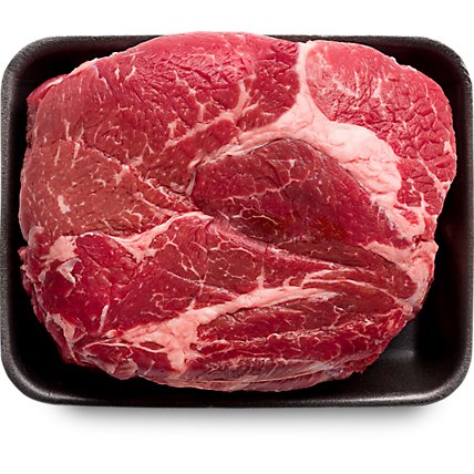 Meat Counter Beef USDA Choice Roast Chuck Top Blade Boneless - 2.50 LB - Image 1