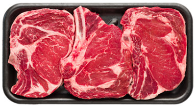 USDA Choice Beef Ribeye Steak Bone-In Value Pack - 3 Lb - Image 1