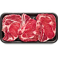 USDA Choice Beef Ribeye Bone In Value Pack - 3 Lb - Image 1