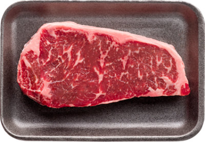 USDA Choice Beef Top Loin New York Strip Steak Boneless - 1 Lb - Image 1