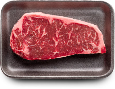 New York Boneless Steak USDA Choice Beef Top Loin Small Pack - 1 Lb