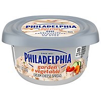 Philadelphia Garden Vegetable Cream Cheese Spread Tub - 7.5 Oz - Image 2