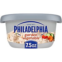 Philadelphia Garden Vegetable Cream Cheese Spread Tub - 7.5 Oz - Image 4
