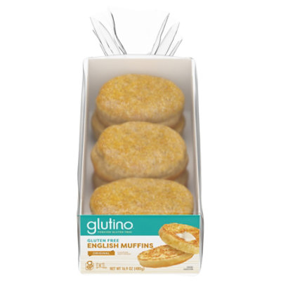 Glutino Premium Sans Gluten Free English Muffin - 16.9 Oz - Image 1