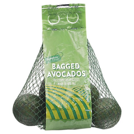 Signature Farms Hass Avocados Prepacked Bag - 5 Count